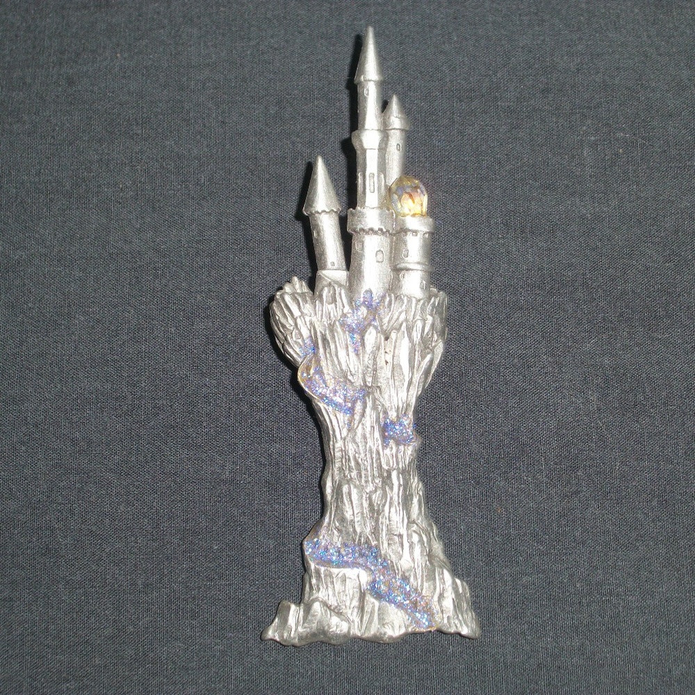 Gothic Castle Brooch